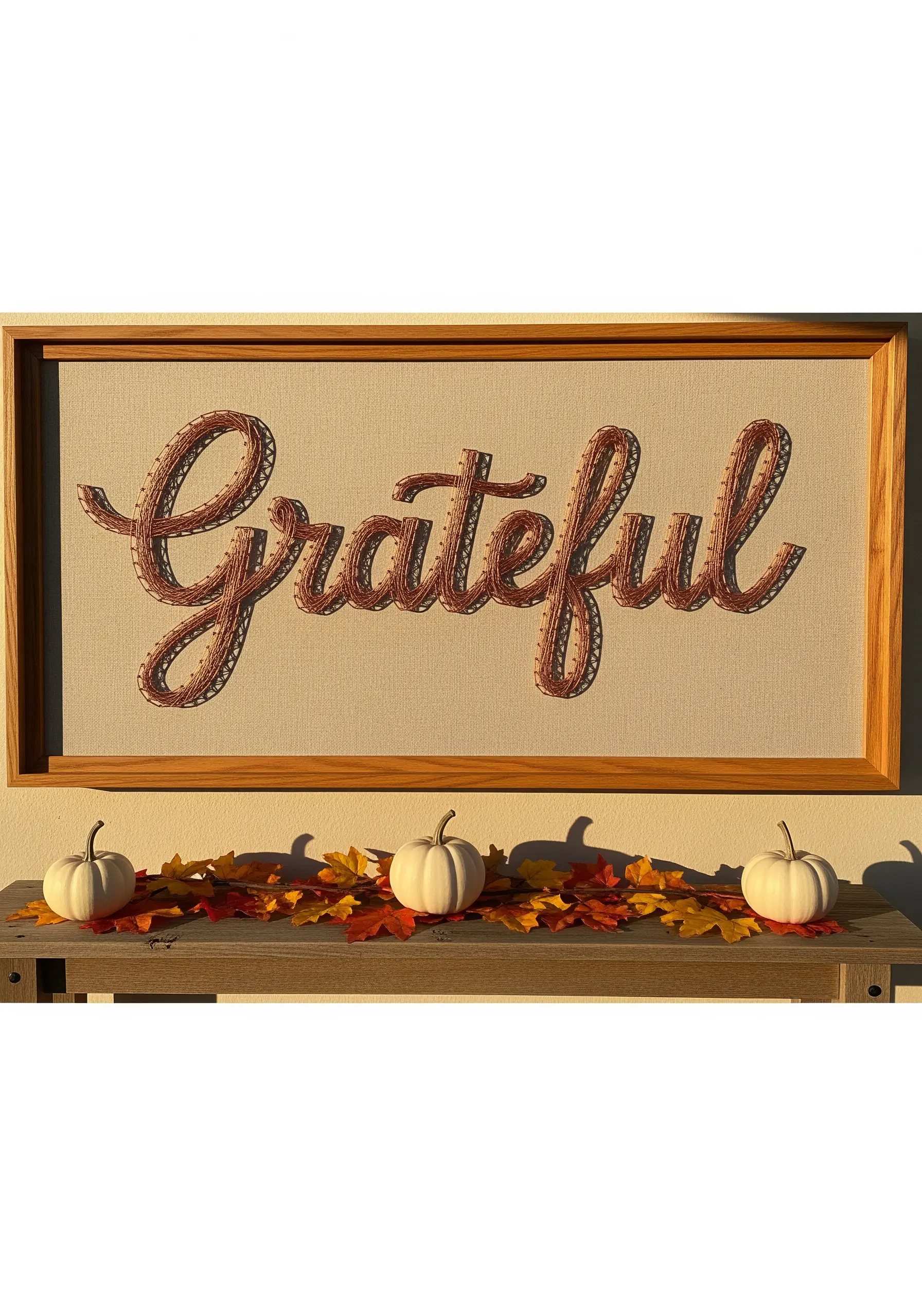 String art of the word 