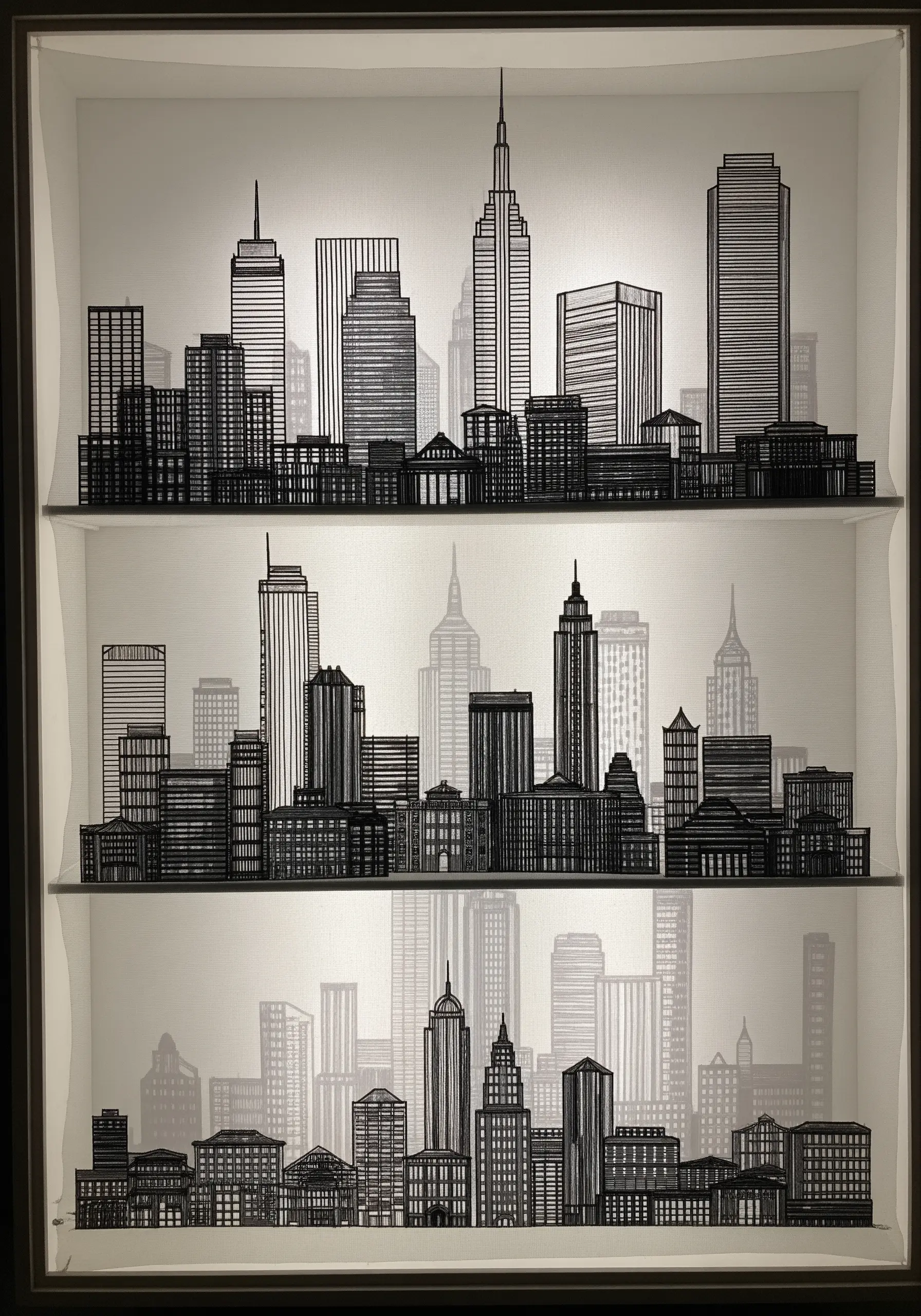 21 Contemporary Thread Sculptures Using Layering Techniques to Create ...